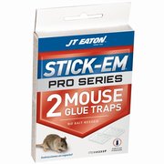 Jt Eaton Stick-Em Pro Series Mini Glue Trap For Mice , 2PK 233P